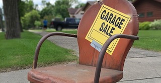 Garage sales are easy fundraising ideas with big returns.