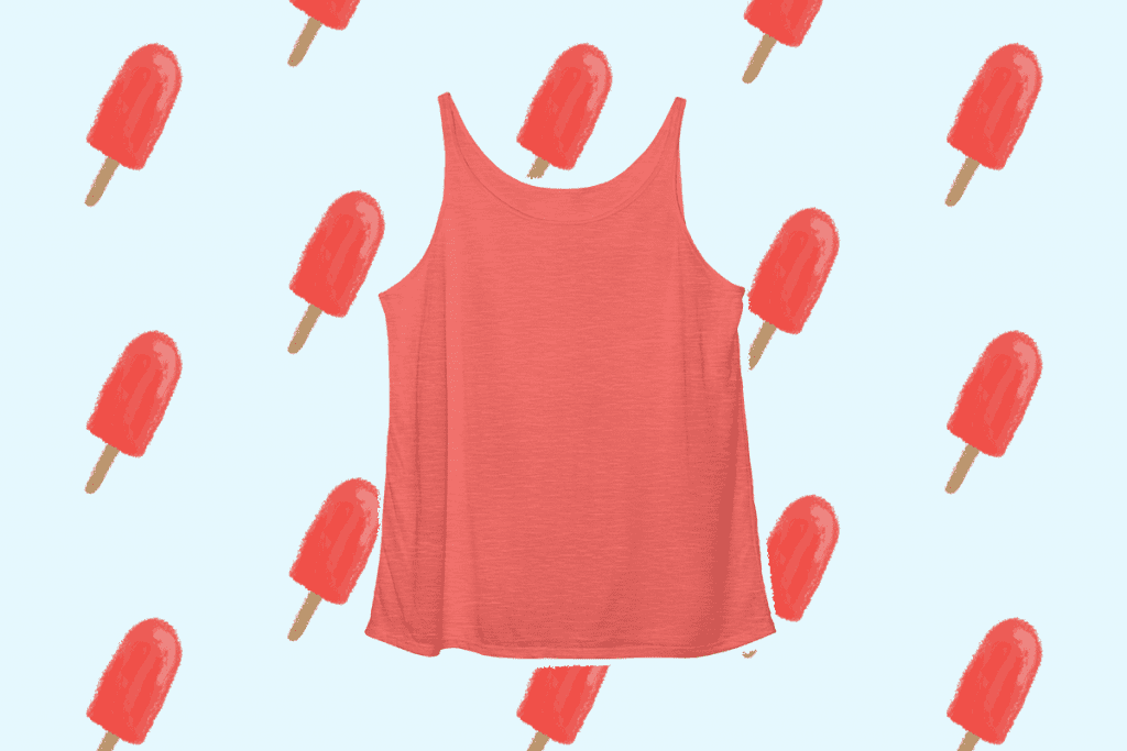 womens slouchy tank for summer