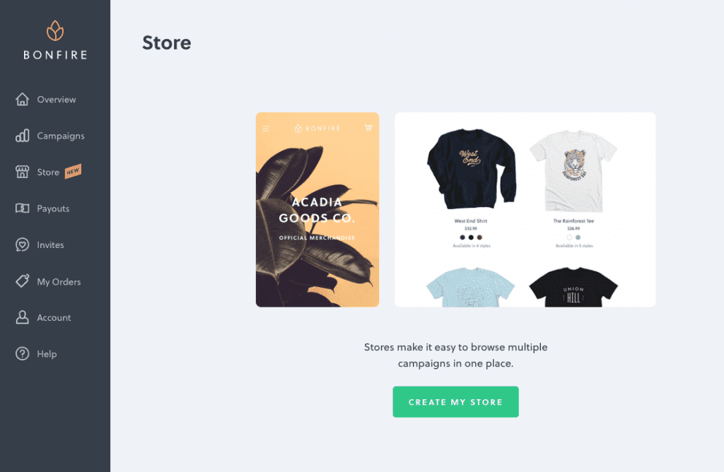 create merch online