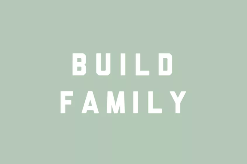 Build Family adoption saying