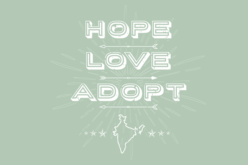 Hope, Love, Adopt adoption quote