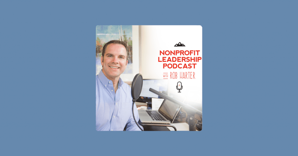 Nonprofit Leadership Podcast: Making Your World Better artwork and logo