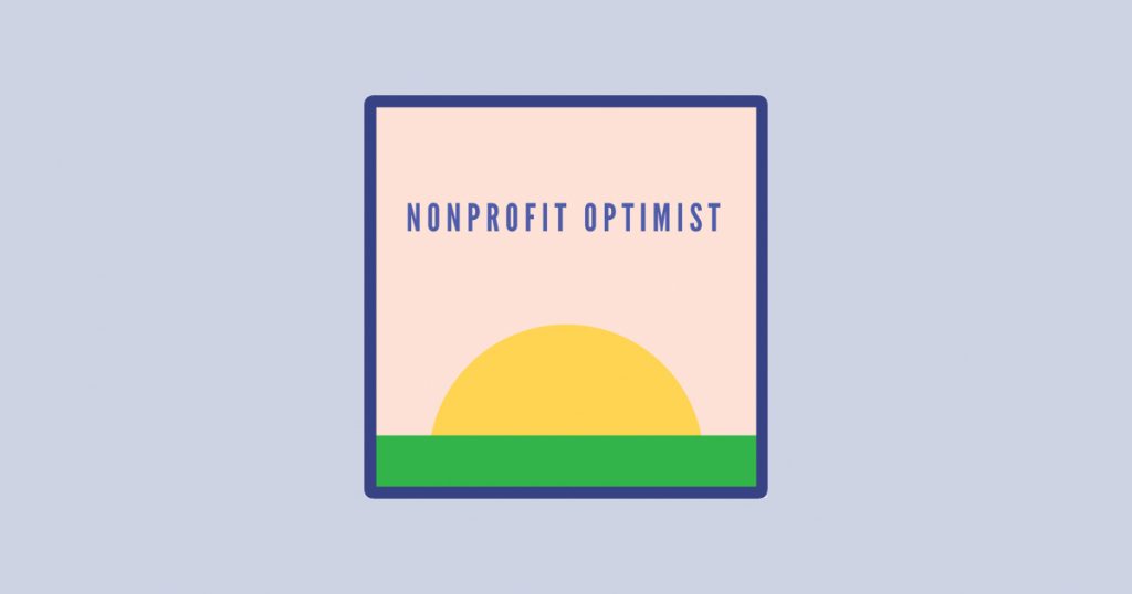 Nonprofit Optimist podcast artwork and logo