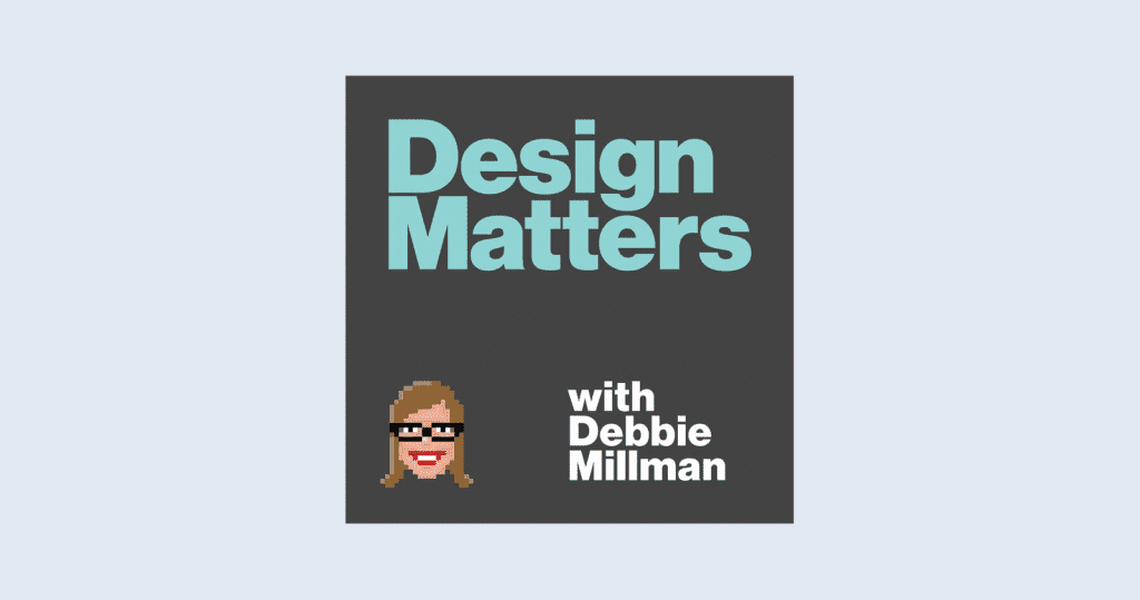 Design Matters podcast artwork and logo