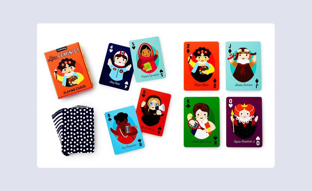 The Little Feminist Playing Cards.