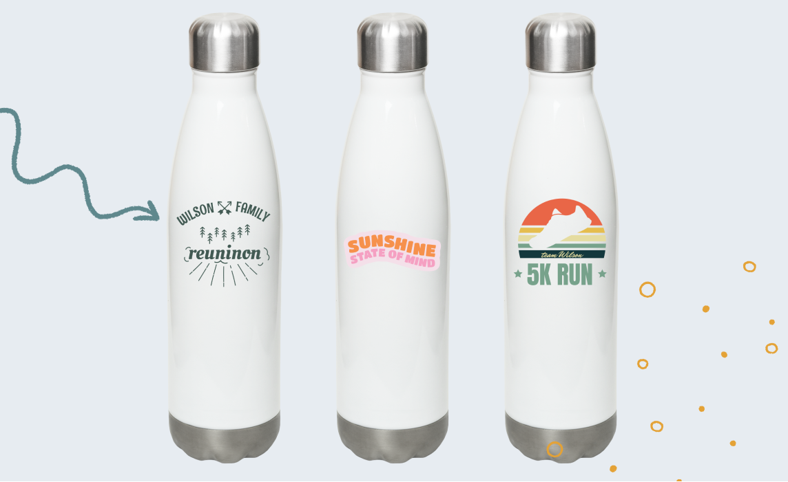 water bottle design