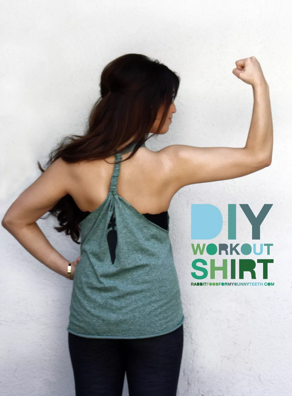 Easy T Shirt To Racerback Tank Top Diy Upcycle · How To Make A Revamped T  Shirt · Sewing on Cut Out + Keep