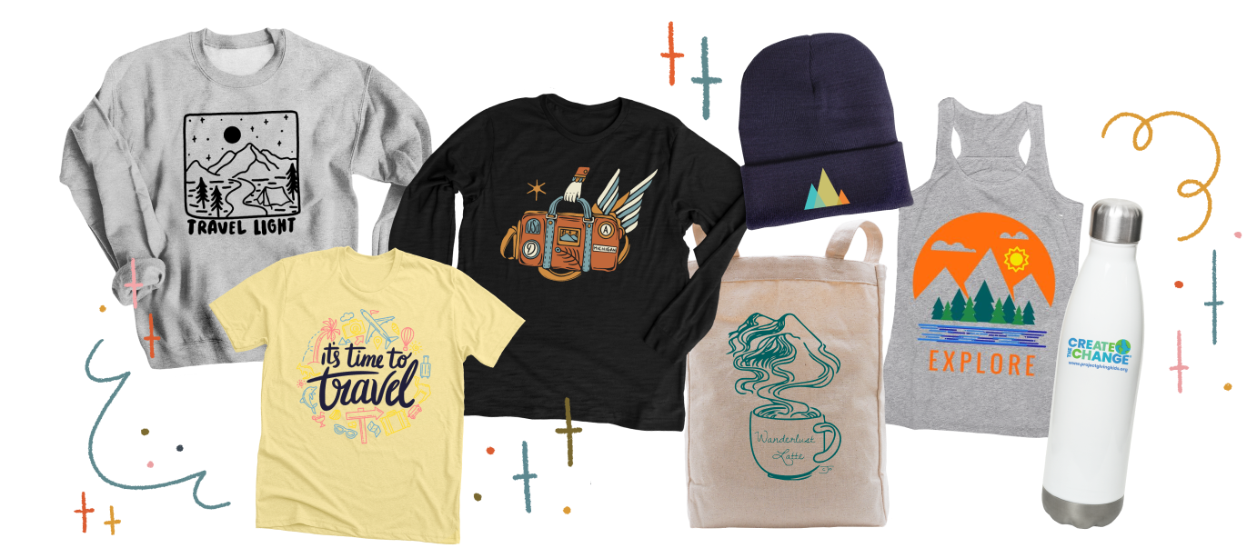 Our Favorite Merch and Design Ideas for Travel Influencers | Bonfire