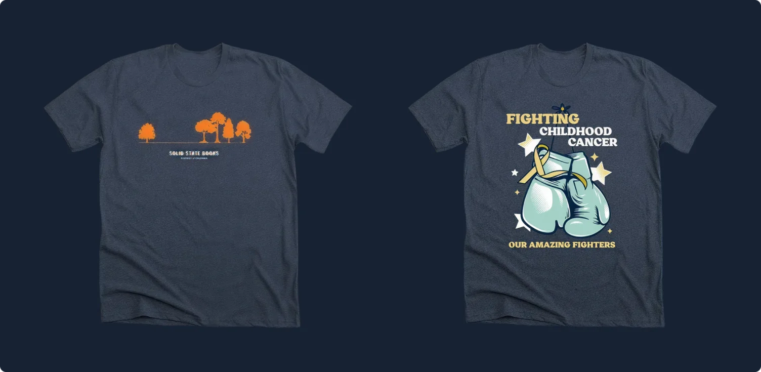 Heather midnight navy shirt color