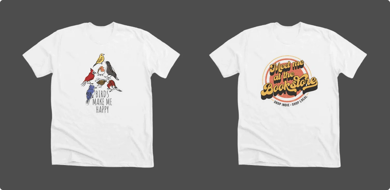 Solid white blend shirt color